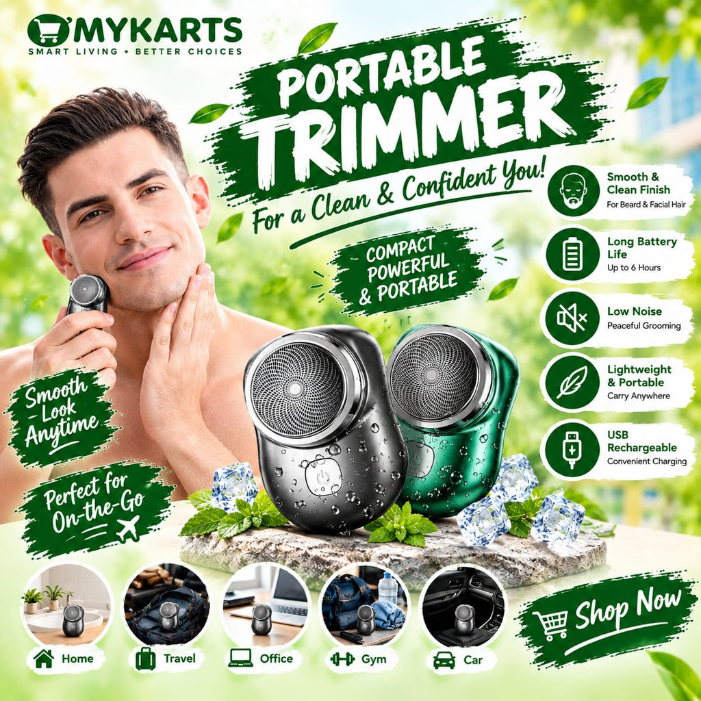 Portable Trimmer (Short Facial Hair trimmer 1 PC) Suitable for travel