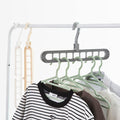 Multifunctional Magic Hangers Nine Holes Hangers Space Saving Clothes Hangers