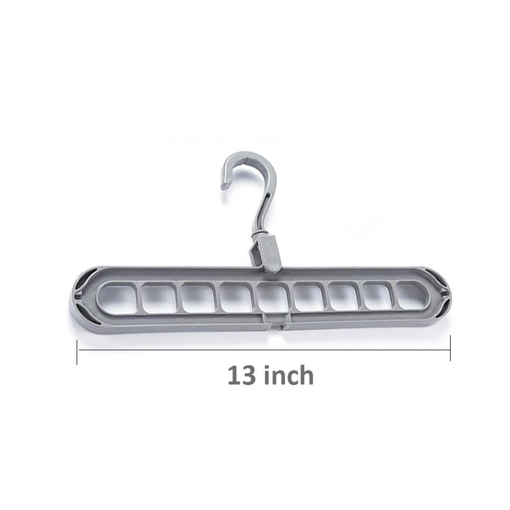 Multifunctional Magic Hangers Nine Holes Hangers Space Saving Clothes Hangers