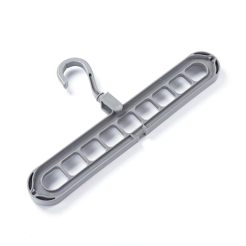 Multifunctional Magic Hangers Nine Holes Hangers Space Saving Clothes Hangers