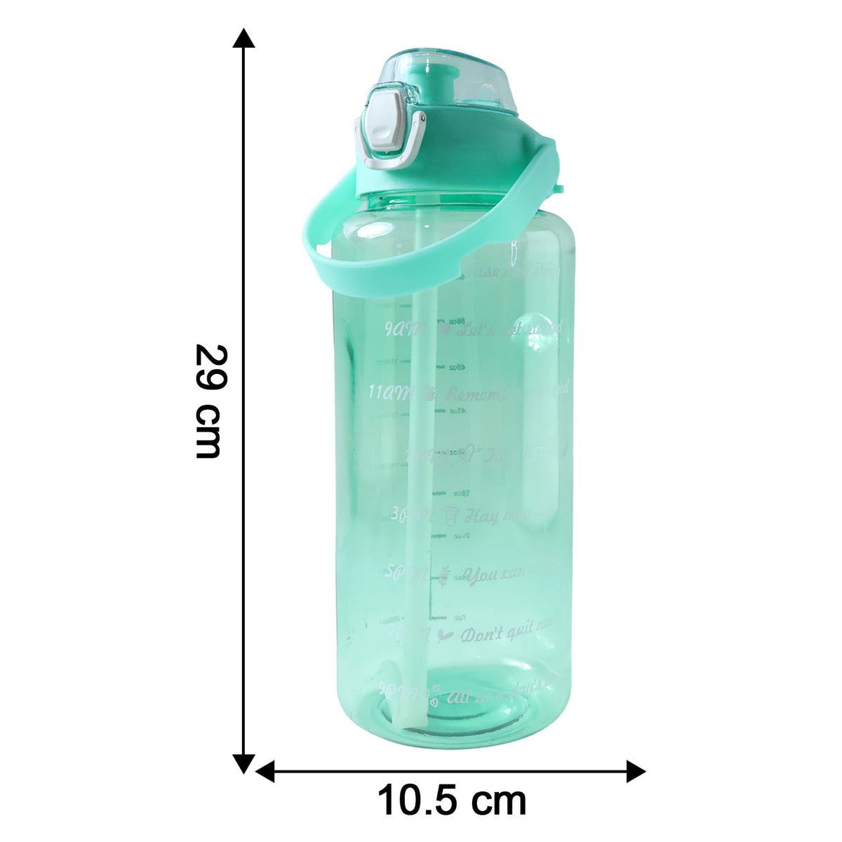 Motivational Water bottle 2 litre