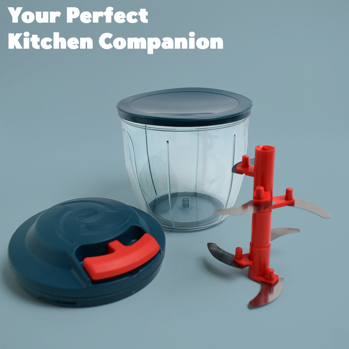 Hand-powered Vegetable Chopper (1000 Ml)