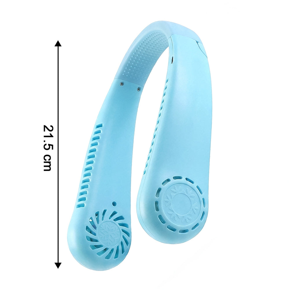 Rechargeable Hanging Neck Fan (1 Pc)