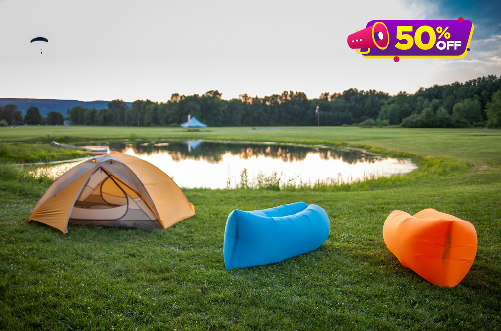 Portable inflatable Outdoor Sofa Lounger - Easy to Use