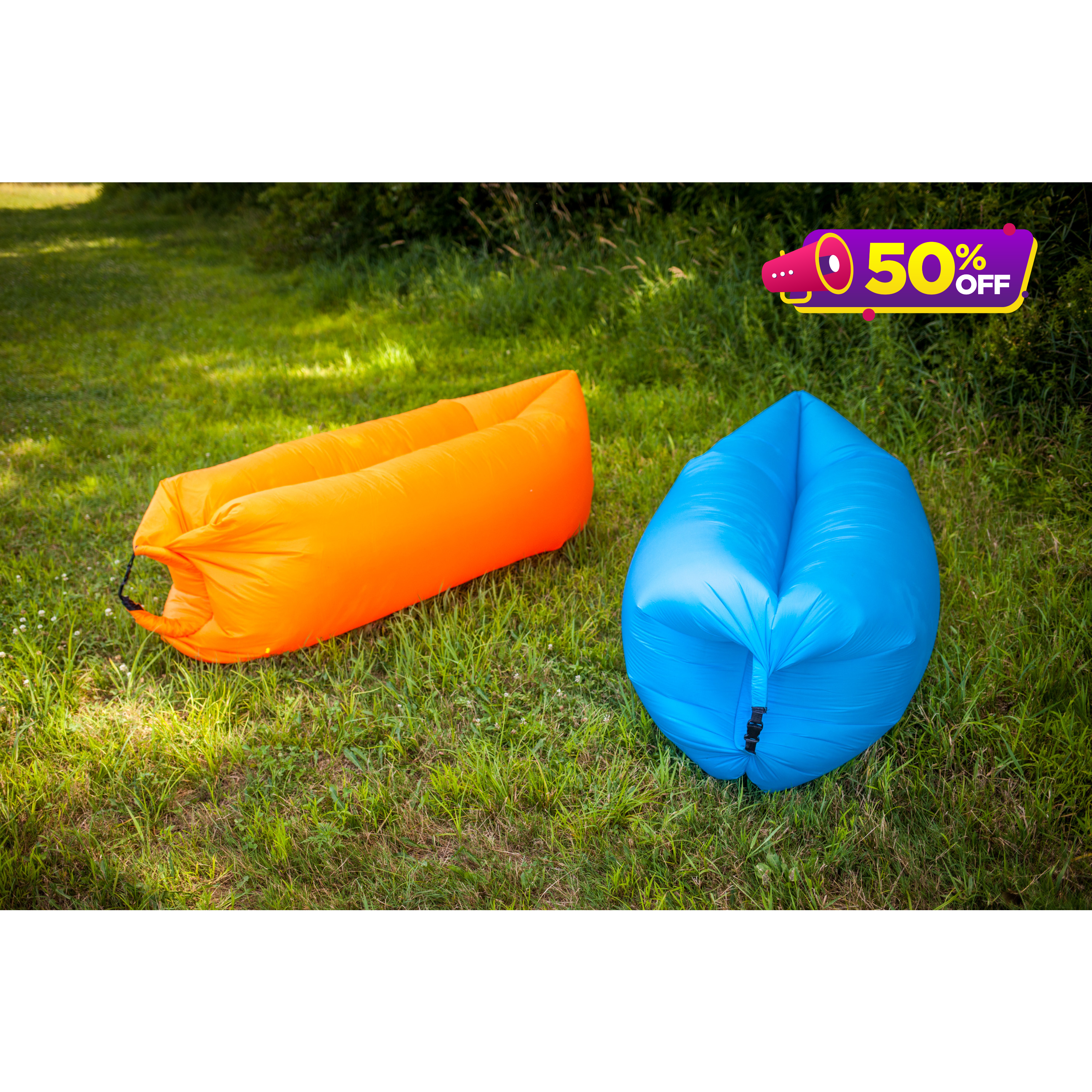 Portable inflatable Outdoor Sofa Lounger - Easy to Use